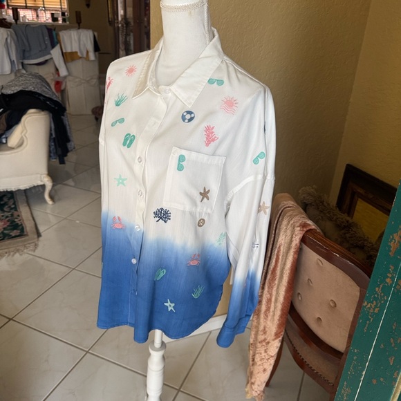 Billy T Bewch Blouse - Picture 7 of 10